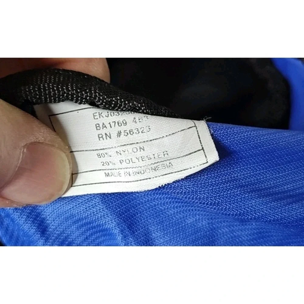 Nike Duffel Gym Sports Travel Bag Blue‎ Shoulder Strap BA1769-483 Large Swoosh